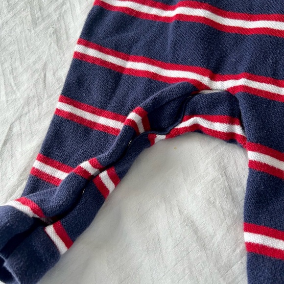 Ralph Lauren 6 month size polo jumpsuit with snap leg closure! - Picture 2 of 6
